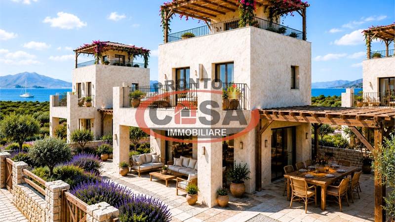 VILLE DI NUOVA COSTRUZIONE CON VISTA MARE E VISTA ISOLE EGADI